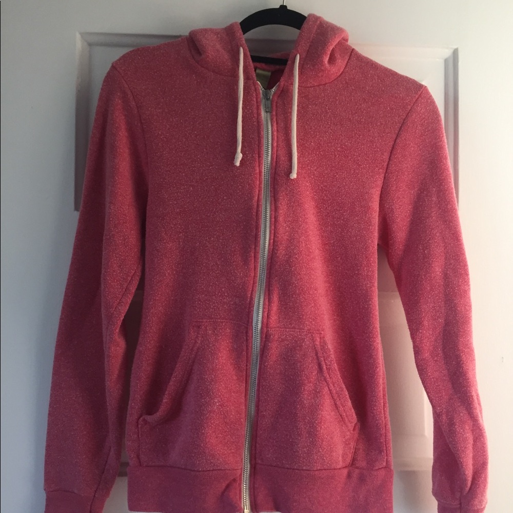 Alternative Apparel pink hoodie